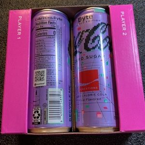 Coca Cola Zero Sugar Byte Flavored - Limited Edition.